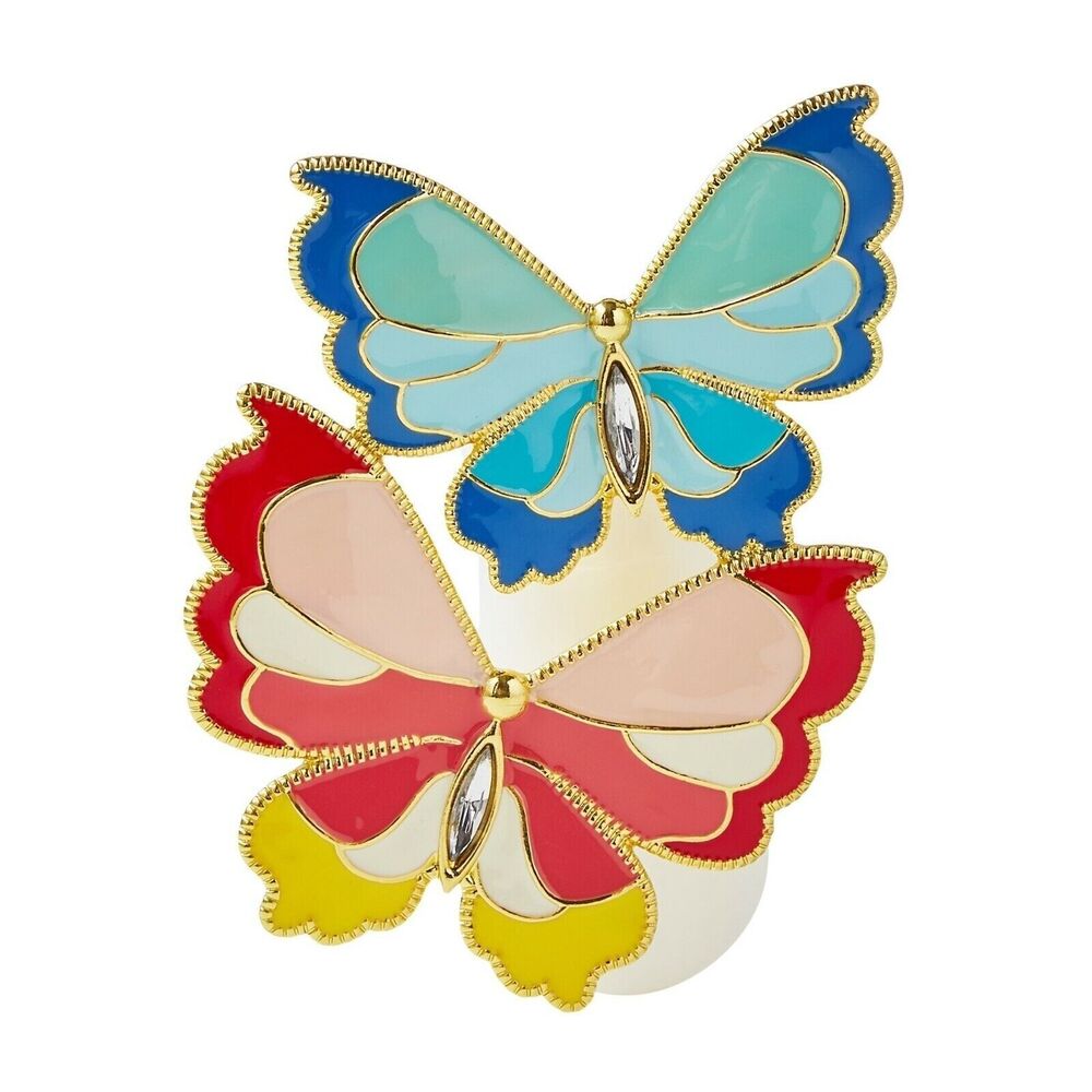 Pioneer Woman Butterfly Oil Diffuser LED Light Plug-In Fragrance Nightlight Gift